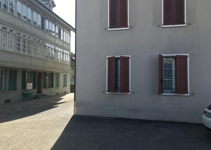 Simple Studio 36M2 In The Center Of Burgdorf Private Parking Small Bathroom