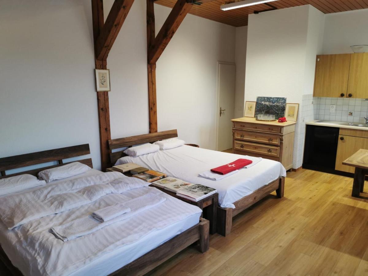 Appartement Simple 36m2 In The Center Of Private Parking Small Bathroom Burgdorf